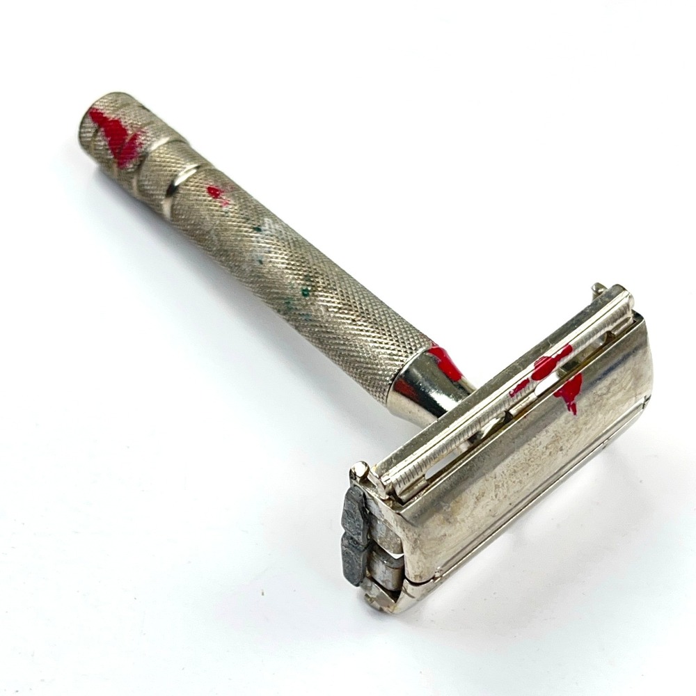 Vintage 1948-49 Gillette Super Speed DE Safety Razor (No Date Code) - Picture 3 of 15
